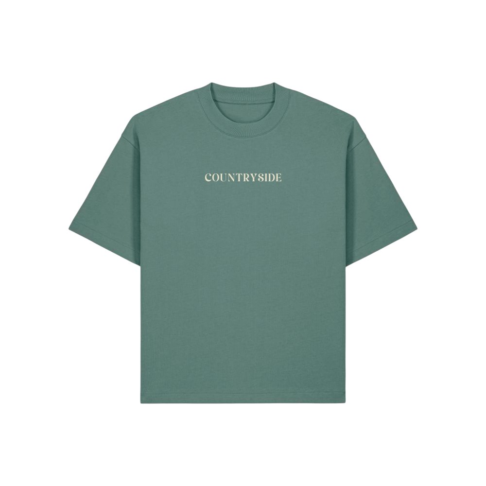Boxy t-shirt EMBROIDERY Countryside